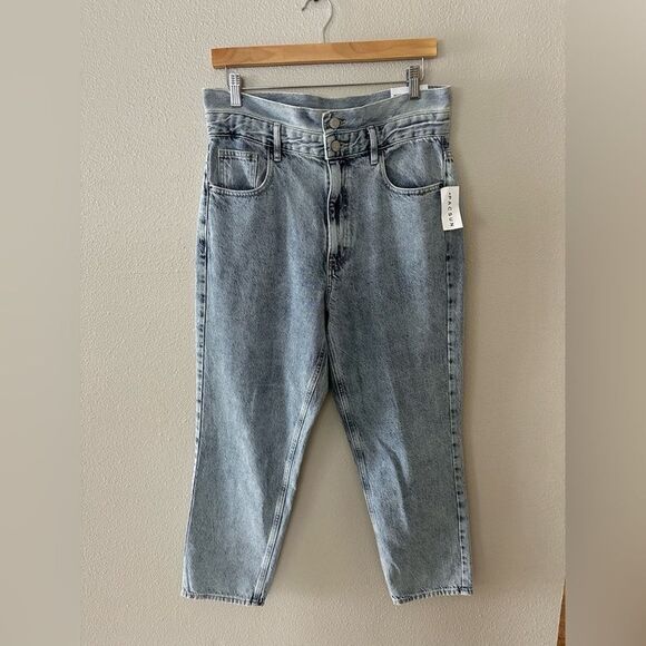 NWT Pacsun High Rise Mom Jeans Light Wash Size M - Picture 1 of 7